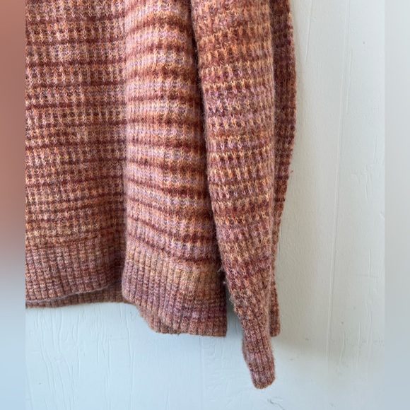 EVERLANE Cocoon Crew Neck Alpaca Sweater - Red Tonal (size XL) - Picture 5 of 13